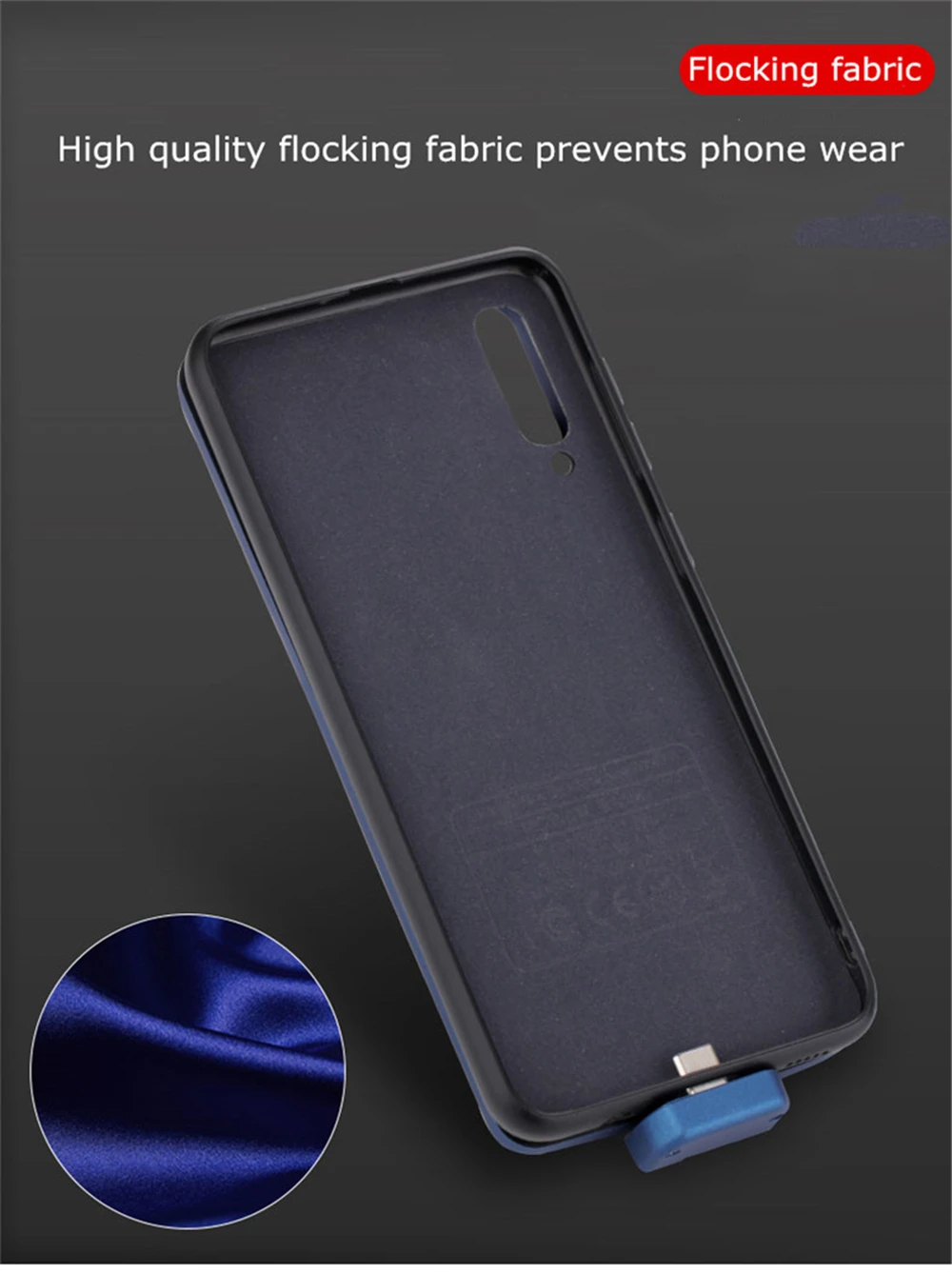 7000mAh внешний аккумулятор Power Bank чехол для Samsung A50 зарядным футляром Магнитный кейс