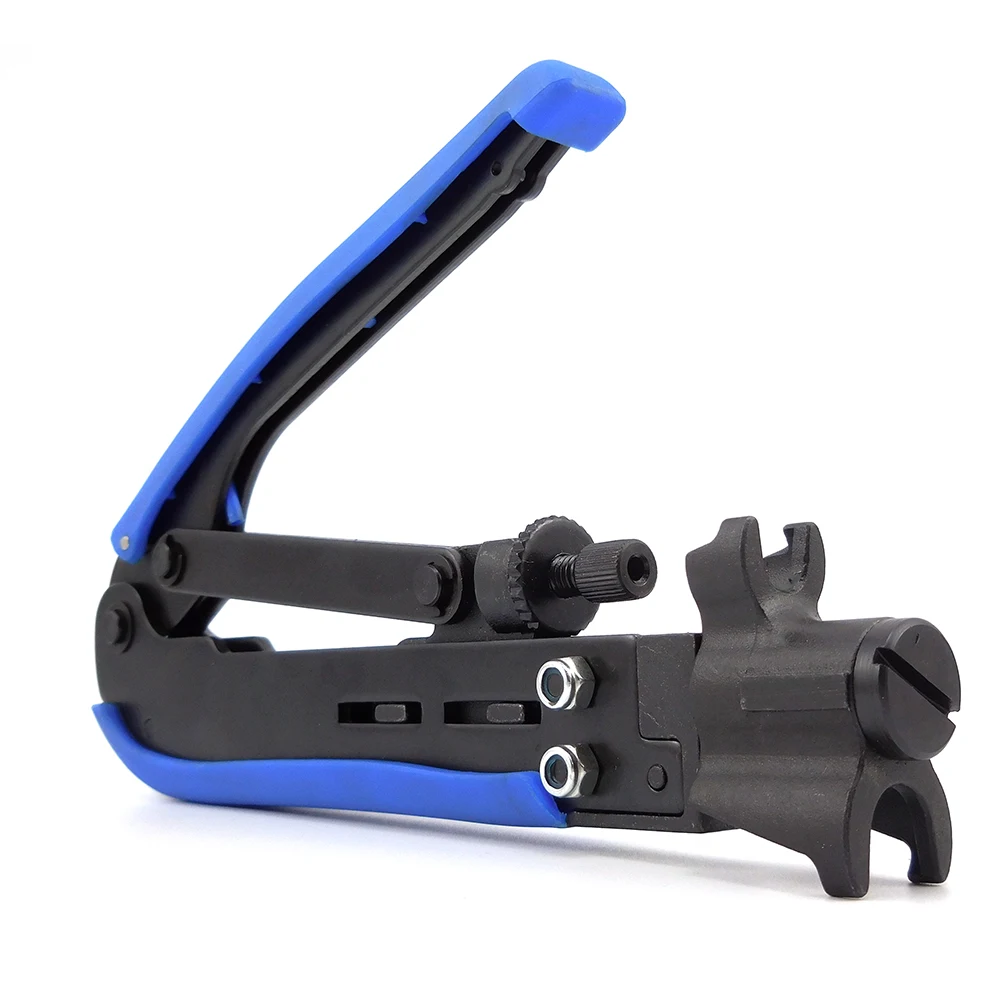 F connector RG6 RG59 RG7 RG11 coaxial cable crimper Compression Crimping Tool