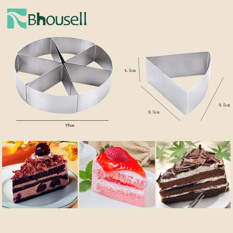 1PC Adjustable Mousse DIY Round Cake Molds Bread Pizza Stainless Steel Bakeware Tools Kitchen Dessert Decorating | Дом и сад