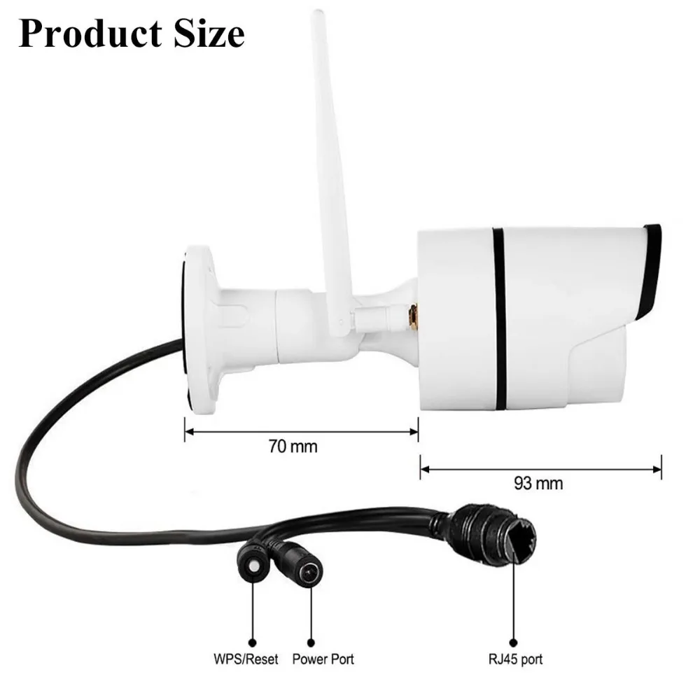 IP камера видеонаблюдения 1080P 2 МП водонепроницаемая|Камеры видеонаблюдения| |