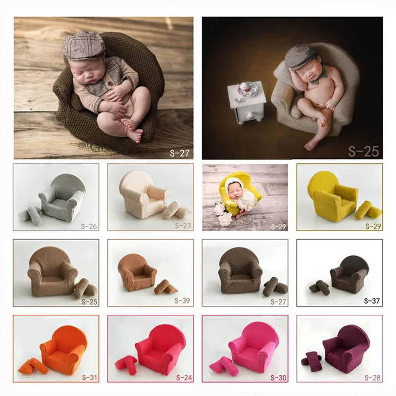 Для мини диван кресло фон для студийной фотосъемки с реквизит детей ясельного