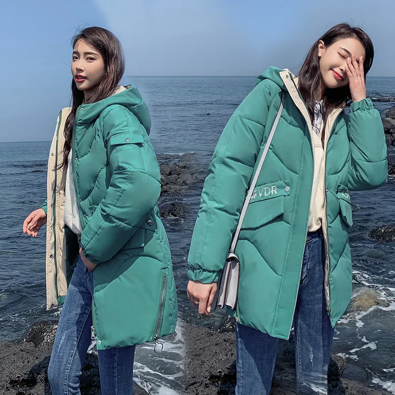 Женские зимние куртки пальто 2019 весна осень женские пуховики с хлопковой