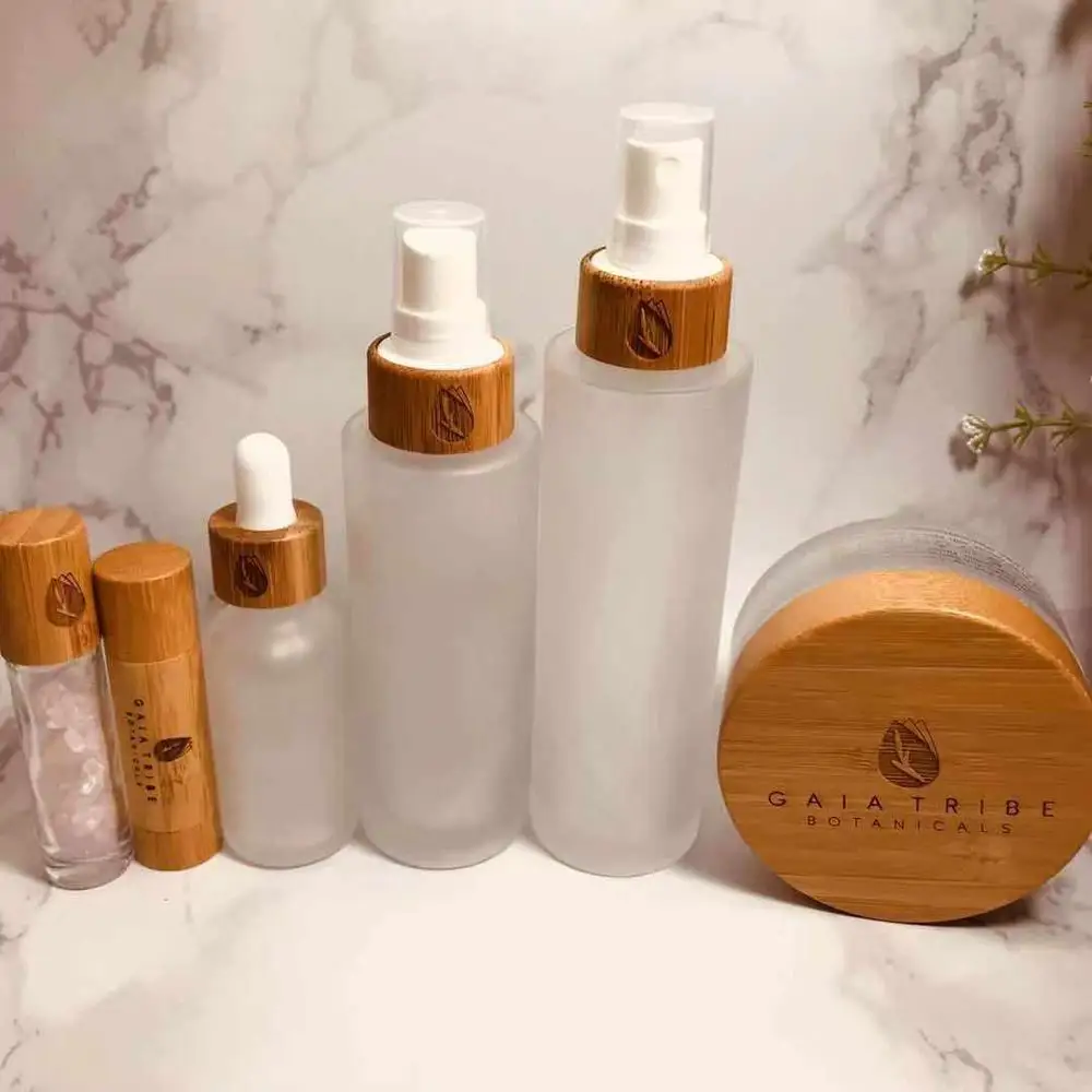 Бамбуковая косметическая упаковка флаконы для духов с распылителем 150 мл 120 100