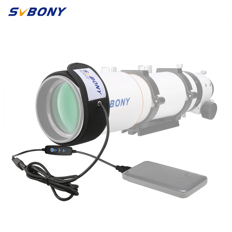 SVBONY-렌즈 히터 워머, 망원경 및 카메라 렌즈용, 240(D:76mm)/320(D:102mm)/400mm(D:127mm) SV172