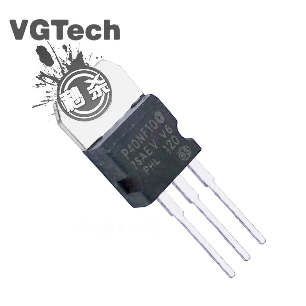

10 шт. STP40NF10L TO220 P40NF10L 40A 100V TO-220 STP40NF10