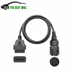 Для мотоциклов BMW 10-контактный адаптер ICOM-D кабель для BMW 10Pin на 16Pin OBD2 Диагностический разъем для мотоциклов OBD 2 Удлинительный кабель