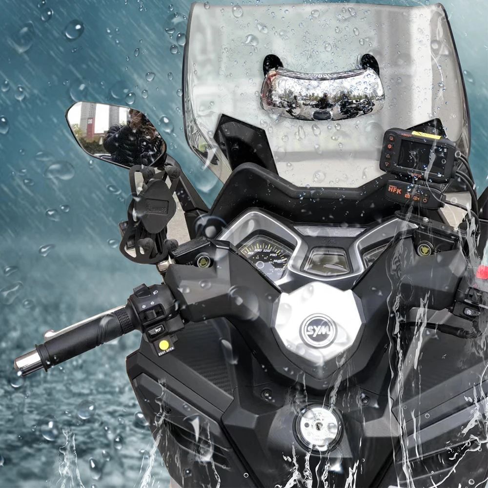 Мотоциклы с широким объективом зеркало заднего вида углом обзора 180 градусов для