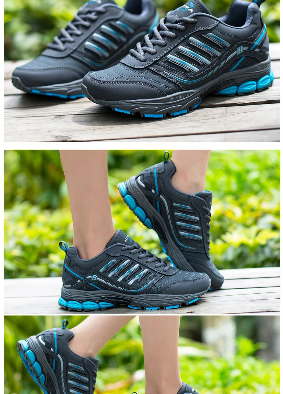 BONA/Новинка; Zapatos de mujer; женские кроссовки для бега; розовые классические беговые кроссовки; мужские кроссовки на шнуровке; удобная спортивная обувь