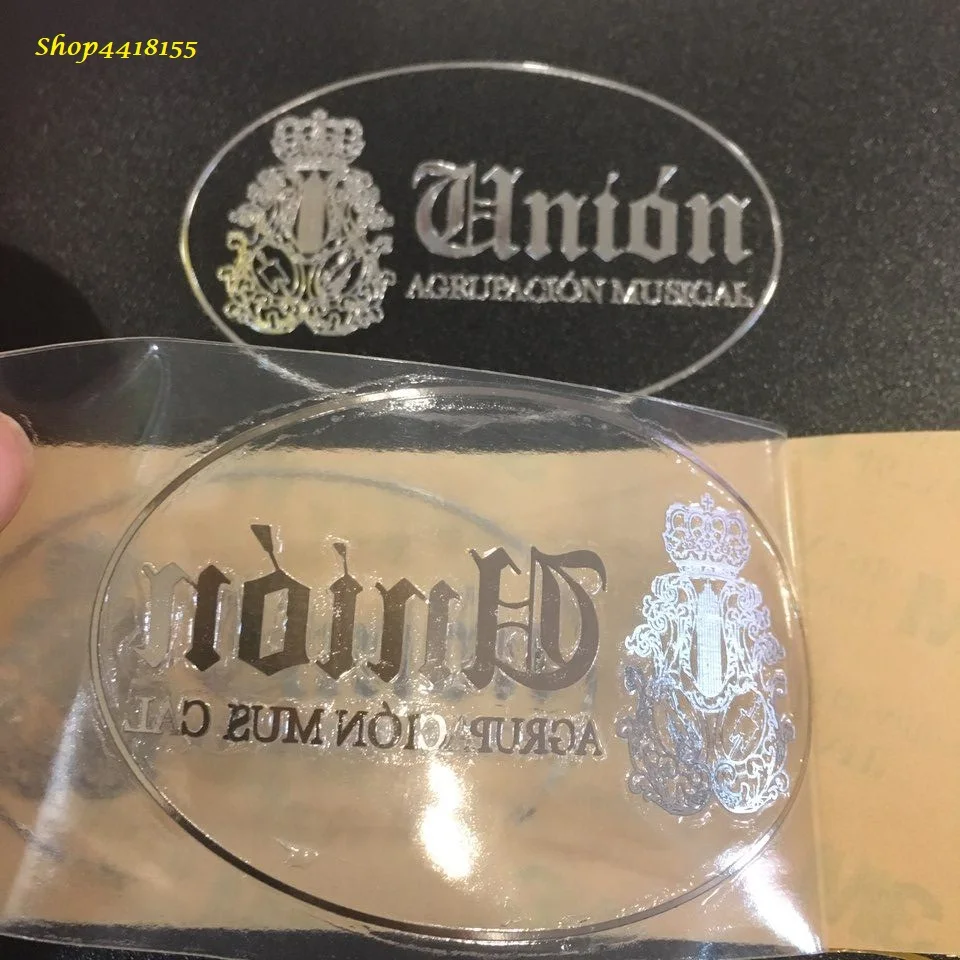 Изготовленный На Заказ 3d металлический стикер металлический логотип бирка, изготовленный на заказ Серебряный Гальванизированный логотип Гальванизированный Никель Стикер персонализированные наклейки DIYlabel
