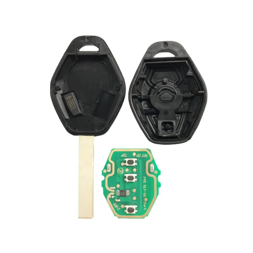 Автомобильный брелок 2 кнопки дистанционного управления Складной автомобильный