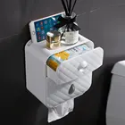 Двухслойный держатель для туалетной бумаги, водонепроницаемый настенный контейнер для полотенец, аксессуары для ванной комнаты, поднос, рулон трубок без отверстий