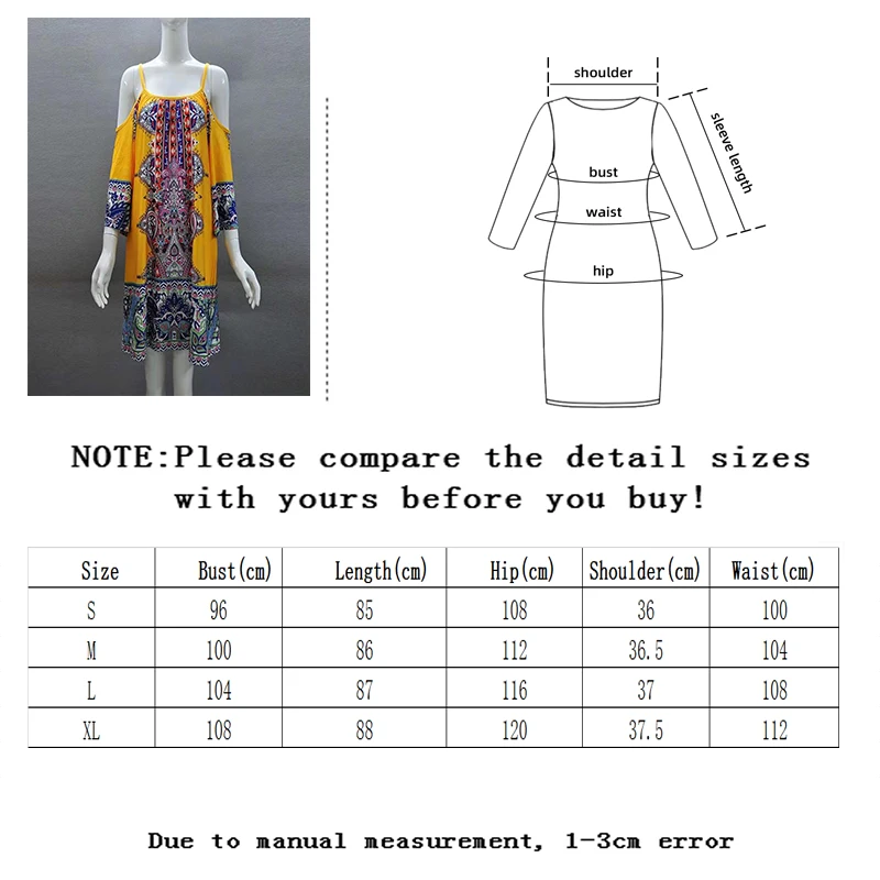 

Sllsky Women Beach Sling Dress Round Neck Off The Shoulder Flared Sleeves Loose Waist Casual Sexy 2021 Summer New Female Dress