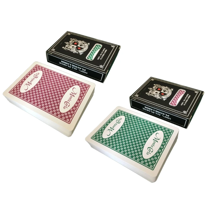 

Waterproof Plastic Poker Board Game Cards PVC Magic Playing Cards High Quality Deck Of Cards Poker X5QF