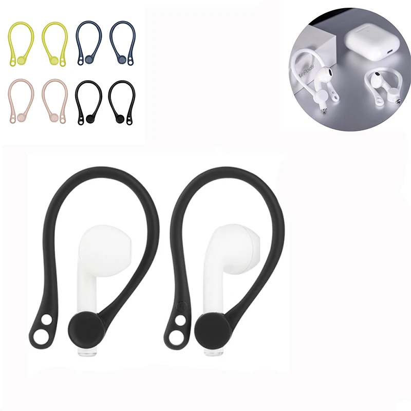 

Earhooks For Airpods Pro Case Wireless Bluetooth Headphones Sports Anti-lost Holder Mini Apple Headset Anti-fall Protector 2PCS