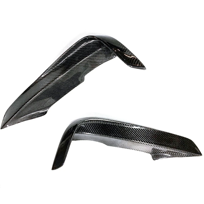 2 шт. автомобильный карбоновый стиль M спортивный передний бампер распределитель