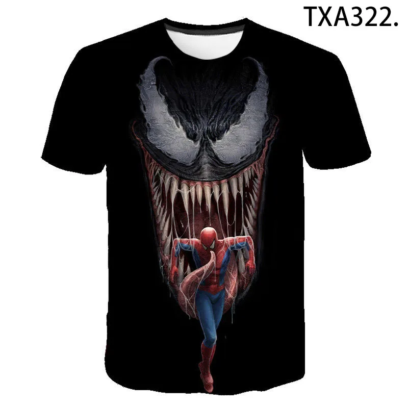 

New Summer Venom T-shirt Men Women Children Casual 3d Print T Shirt Funny Cool Boy Girl Kids Tee Harajoku Streetwear Tops