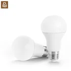 Youpin умная Белая светодиодная лампа E27 Xiaomi Mi Light Mijia APP WiFi дистанционное управление 3000k-5700k 6,5 W lm Philips шаровая лампа