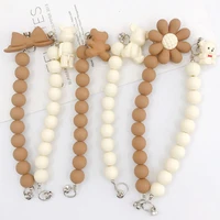 new mobile phone strap lanyard acrylic bear rope for cell phone case hanging cord women bag strap cord chain necklace lanyard