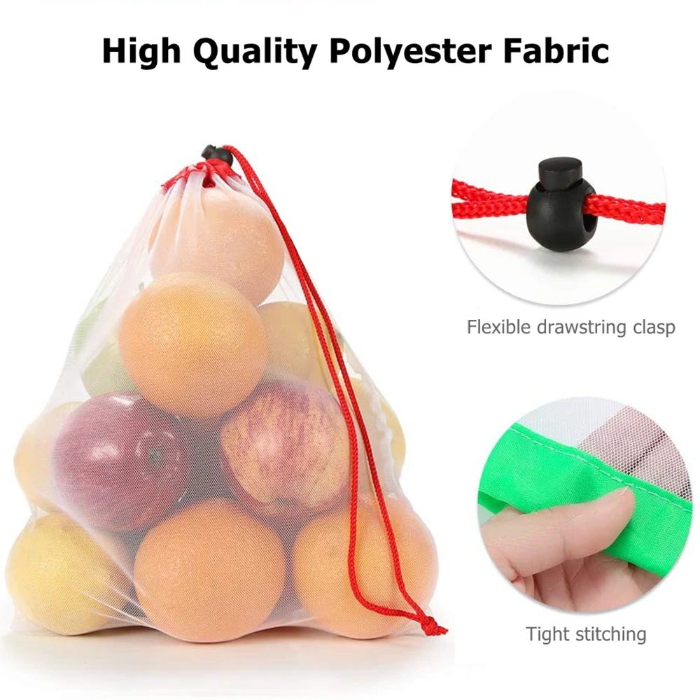 9/15 шт многоразовые сетчатые мешки для производства пищевых продуктов безопасные