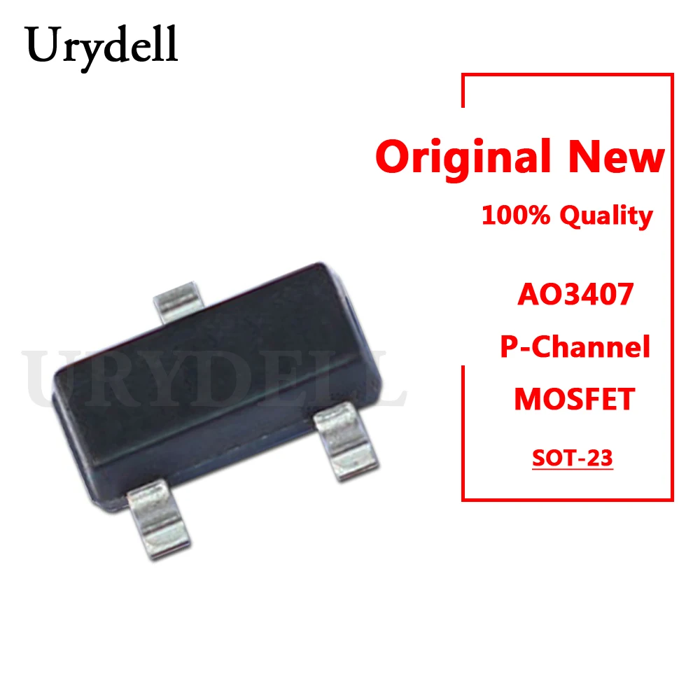 50pcs AO3407 A03407 A79T P-Channel MOSFET SOT-23 New and Original |