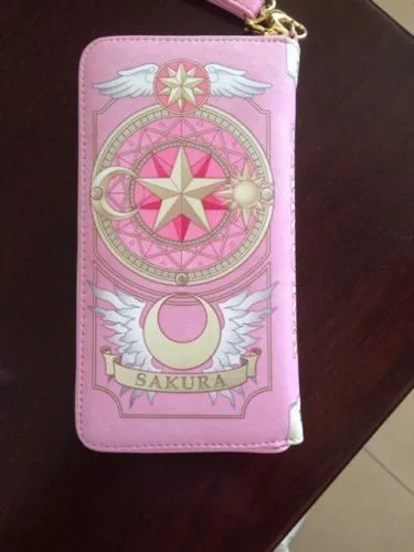 Аниме Card Captor Sakura КИНОМОТО Действие напечатанный рисунок кошелек звезда предел из