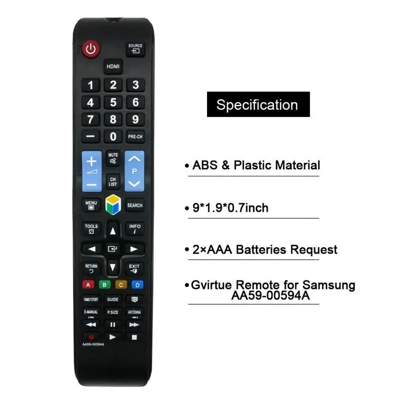 Новый оригинальный качества для SAMSUNG AA59-00594A Smart TV 3D пульт дистанционного