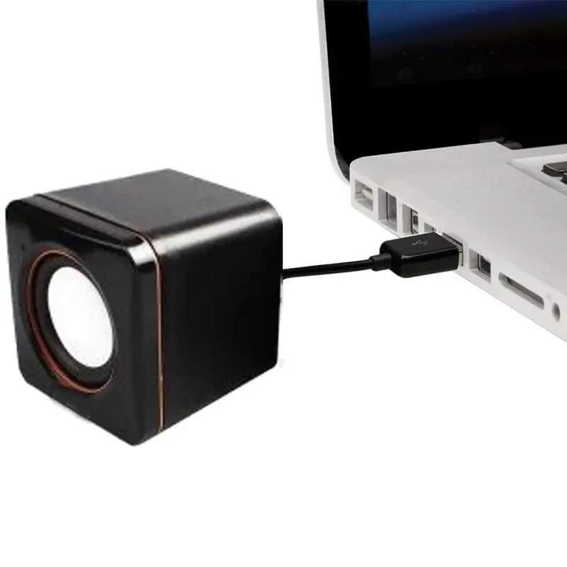 Портативные мини-динамики USB музыкальные стерео динамики для компьютера
