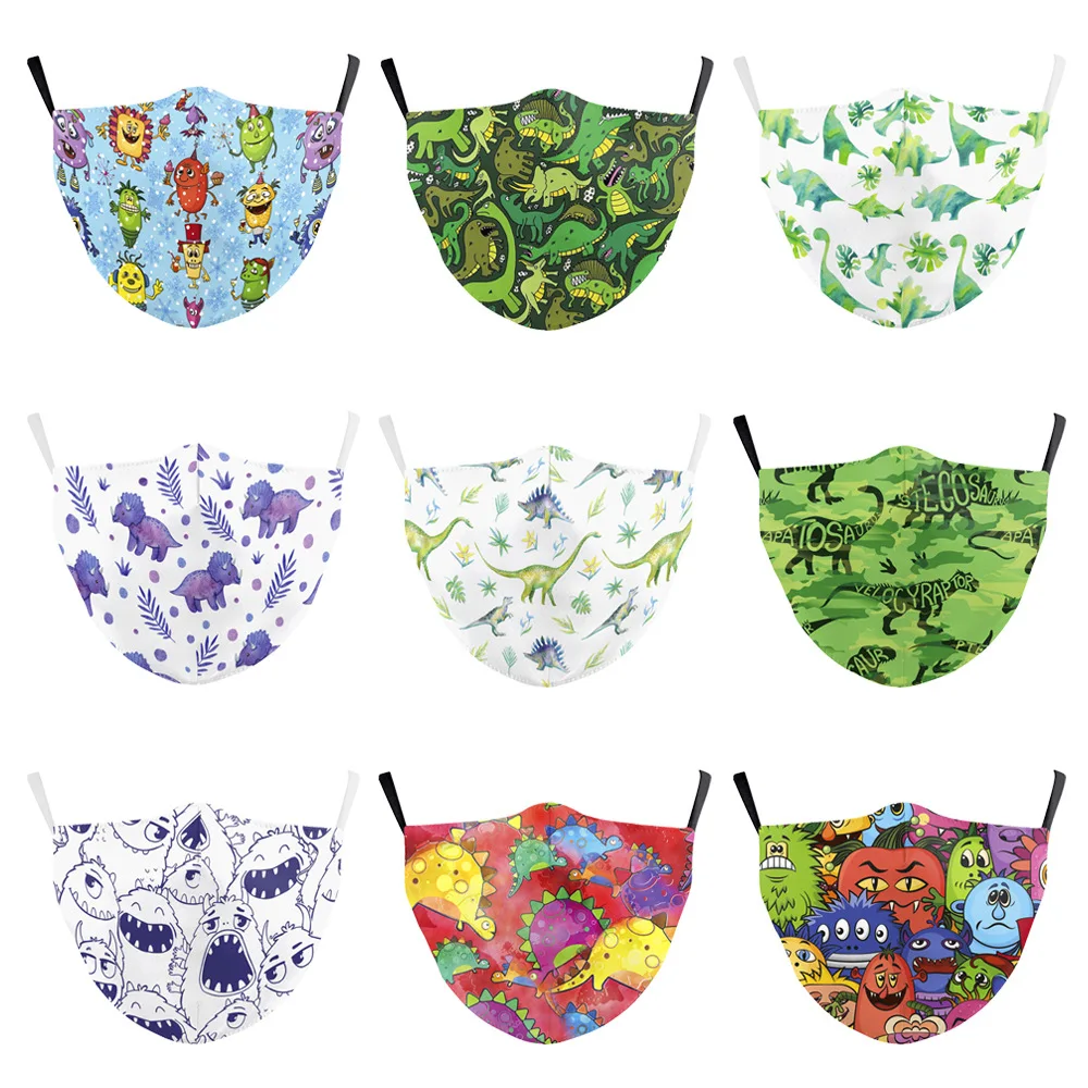 Маски вулканические для взрослых Динозавр древнего парка Юрского периода