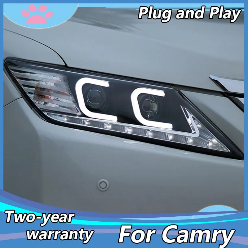 

Car Styling for Toyota 2012-2014 Camry Headlight camry LED Headlight LED DRL hid headlamp Accessories