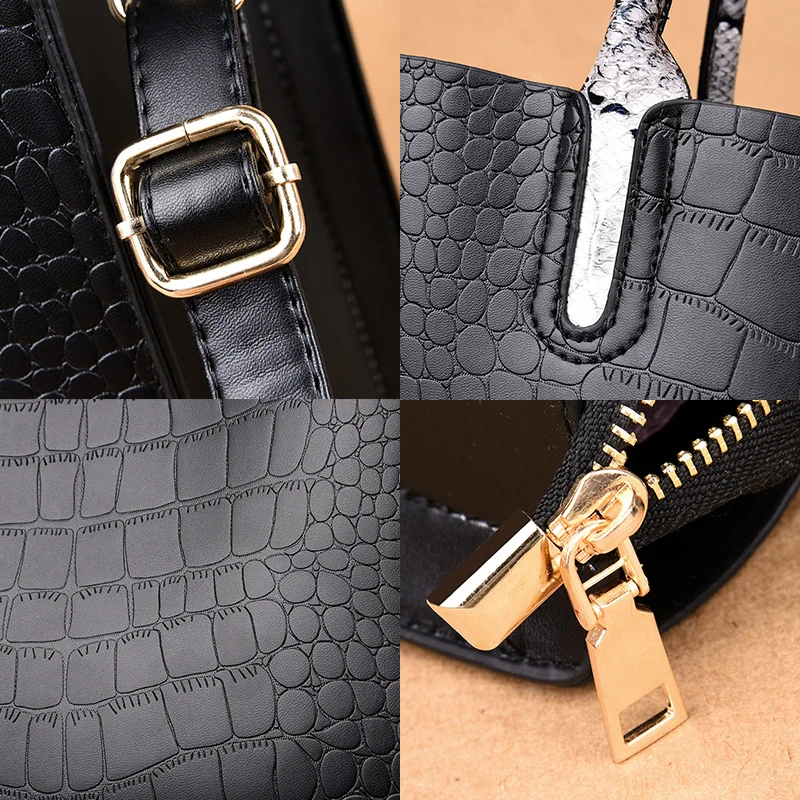 

Women Leather Handbags Women's PU Tote Bag Large Female Shoulder Bags with Purse Bolsas Femininas Femme Sac A Main High Quality