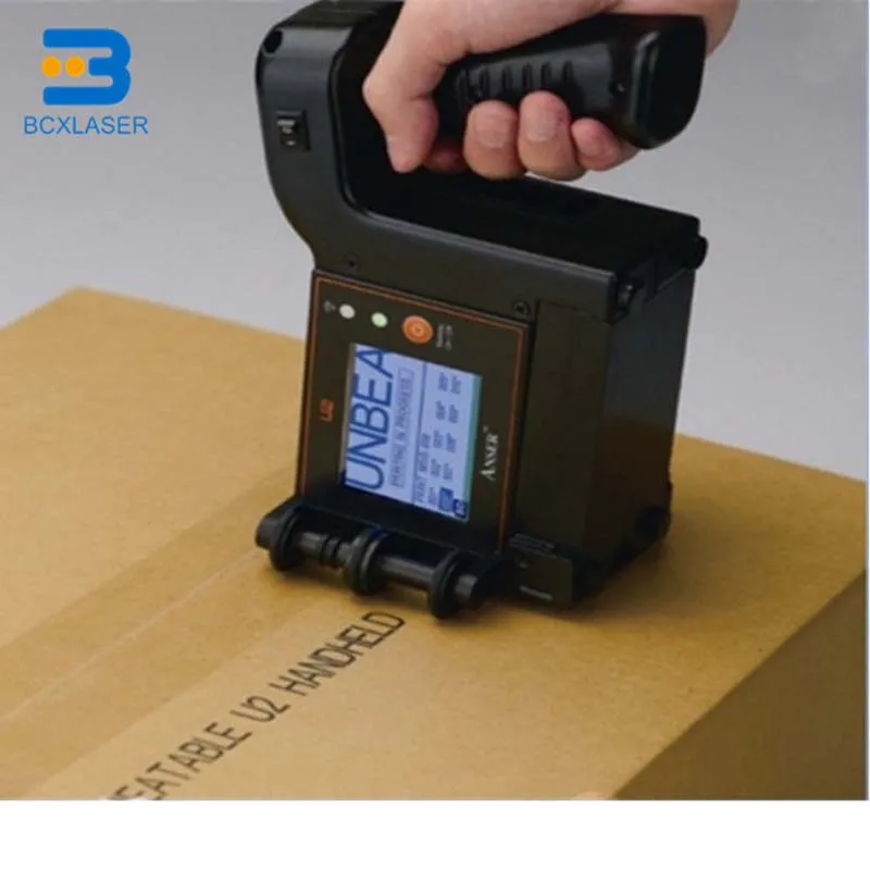 Industrial Handheld portable smart Inkjet Printer 600dpi bar code qr printer For Batch Code Expiry Date | Инструменты
