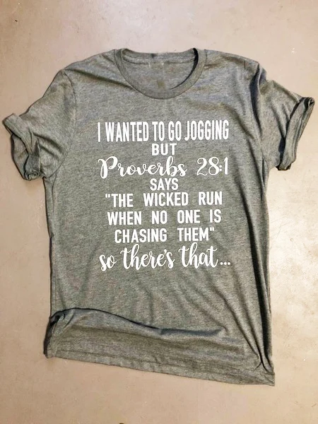 Я хотел бы бегом цитаты для женщин забавная футболка христианина выработать