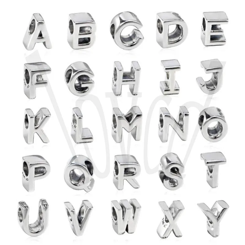 

Бусины для браслета, с буквами от 0 до 9, A-Z