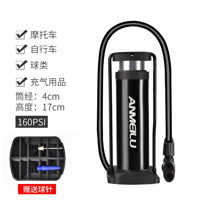

Bike Pump Inflator Ultra-light MTB Bike Pump Portable Cycling Inflator Foot160Psi High Pressure Bicycle Pump Bike Accessories