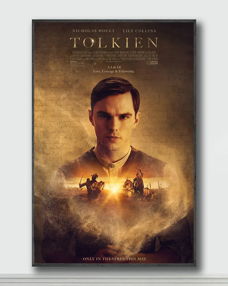 

NJ077 Tolkien Movie 1 Silk Posters and Prints wall art Art Poster Home Decor