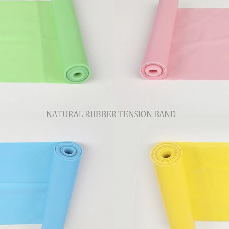 

150*15CM Fitness Exercise Resistance Bands Rubber Yoga Elastic Band Resistance Band Loop Rubber For Gym Training