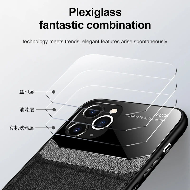 12 Funda Case for iPhone Pro Max Mini 11 XS MAX XR 6 7 8 Plus X Coque Business PU Leather Capa Cove |