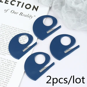 2pcs/lot Plastic Letter Opener Mini Letter Mail Envelope Opener Safety Papers Guarded Cutter Blade Office Equipment 2pcs/lot Plastic Letter Opener Mini Letter Mail Envelope Opener Safety Papers Guarded Cutter Blade Office Equipment