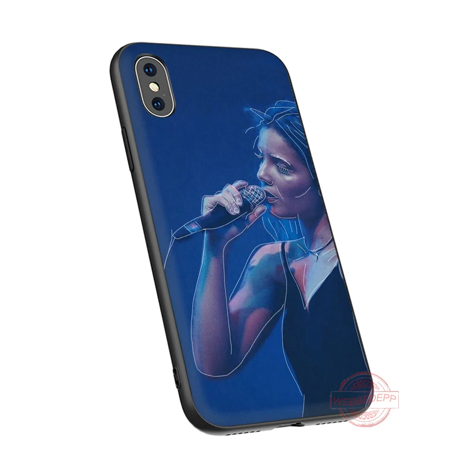 WEBBEDEPP Badland Halsey Мягкий силиконовый чехол для телефона iPhone 5 6 7 8 Plus X XS XR Max.11 11peo 11proMax |