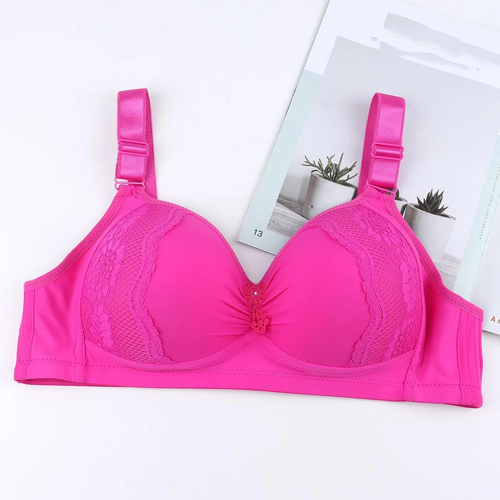 Сексуальное кружевное нижнее белье женское бюстгальтер пуш-ап Регулируемая пара