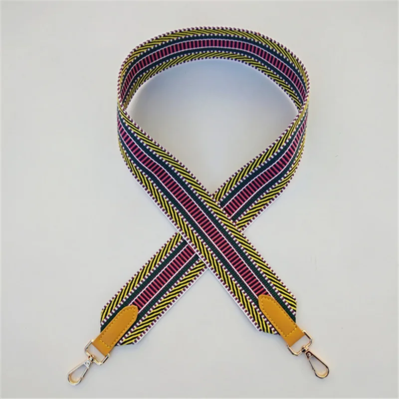 Цветной ремень HJKL хорошие аксессуары для женских сумок радужная Регулируемая