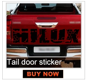 2 шт. D4D TURBO Наклейка для TOYOTA HILUX VIGO 2012 2013
