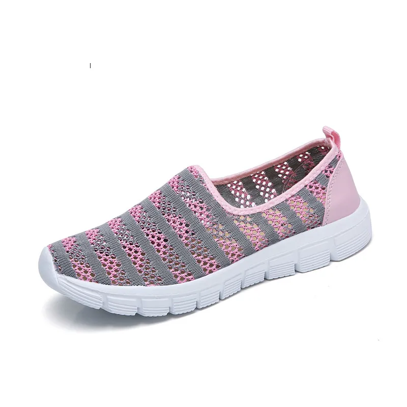 OllyMurs/Новая Летняя женская обувь дышащая Спортивная из сетчатого материала