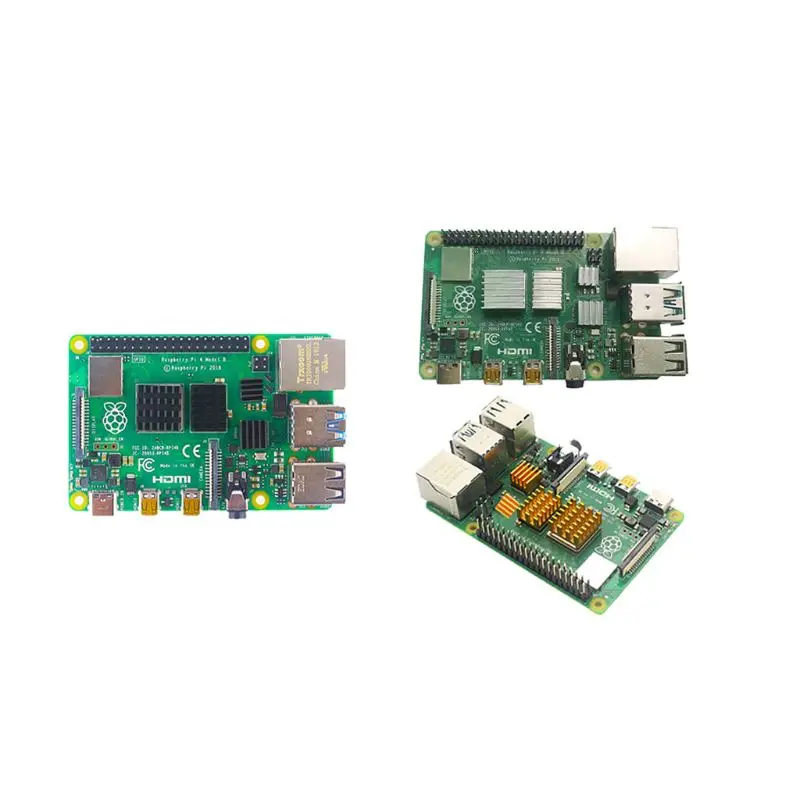 3 шт./компл. Алюминий Радиатор с помощью клейкой ленты для Raspberry Pi 4B | Компьютеры и
