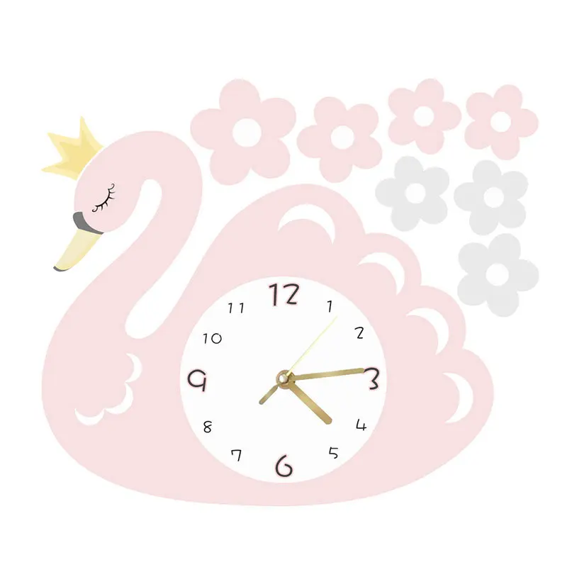 

Personality Wall Clock Creative Modern Design Silent Wall Clock Living Room Children Art Orologio Parete Wall Clocks BG50ZB