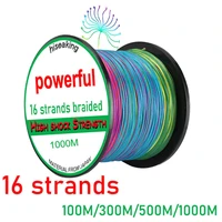 60320lb super strength 100m300m500m1000m fishing line 16 strands pe braid multicolor super power japan multifilament line