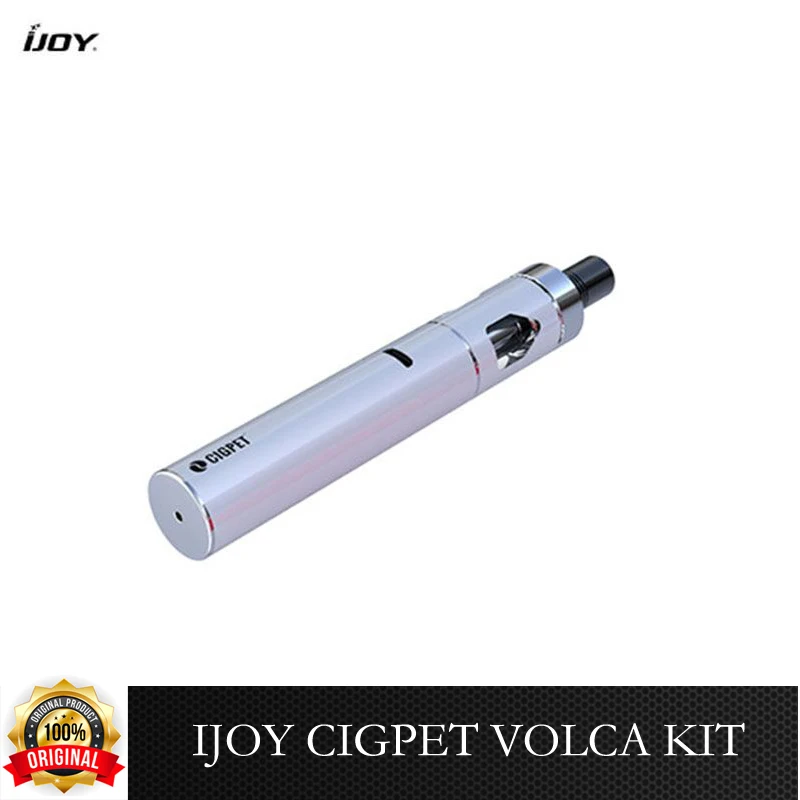 Электронные сигареты IJOY CIGPET VOLCA KIT батарея 1500 мАч вейп-ручка емкость бака 1 8 мл