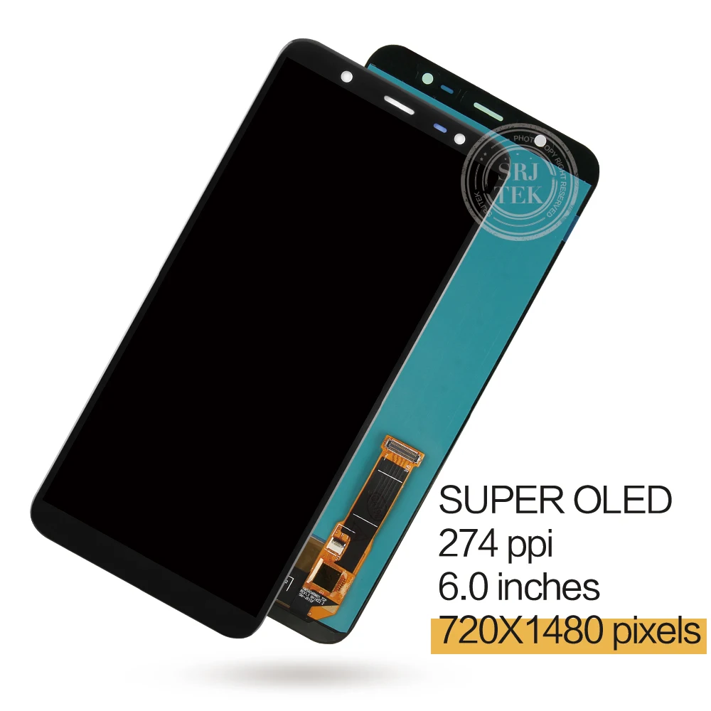 6 &quotOLED для Samsung J8 2018 ЖК J810 дисплей дигитайзер с сенсорным экраном в сборе SM J810M J810F
