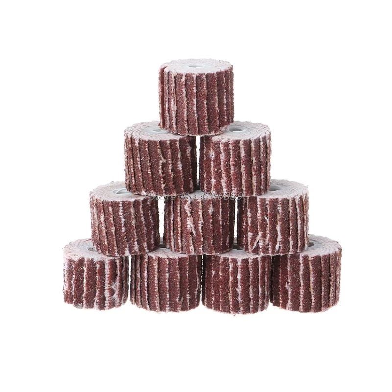 12 шт. 240 зернистость шлифовальный Щиток колеса Песочная бумага Dremel роторная