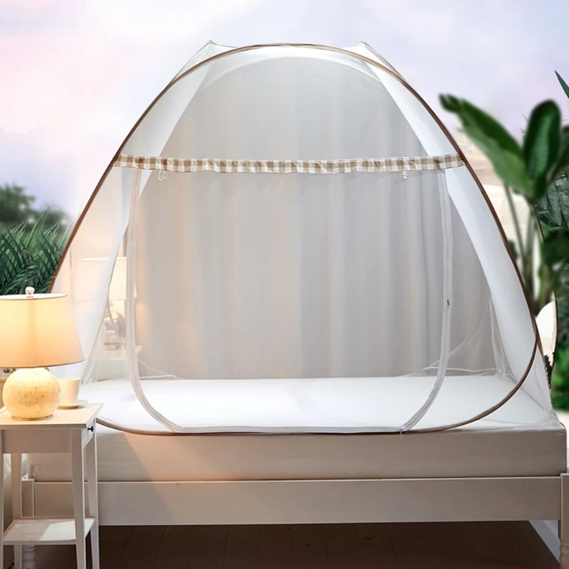 

Portable Automatic Pop-Up Mosquitoes Net Installation-free Folding Student Bunk Breathable Netting Tent Bed Canopy